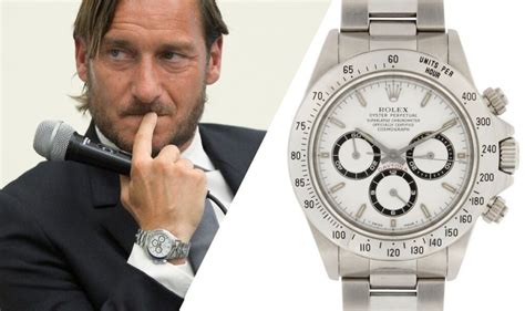 valore rolex di totti|totti ilary guerra dei rolex.